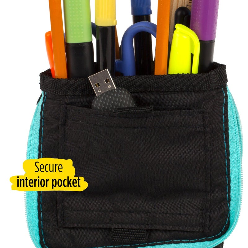 Five Star Stand 'N Store Pencil Pouch, Fits 3-Ring Binder, Pencil Case, Assorted Colors, Color Will Vary, 1 Count (50516) - Image 3